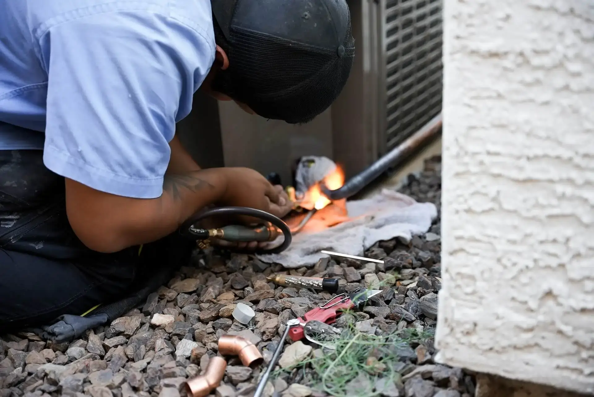 heating change by falcon  air conditioning technician