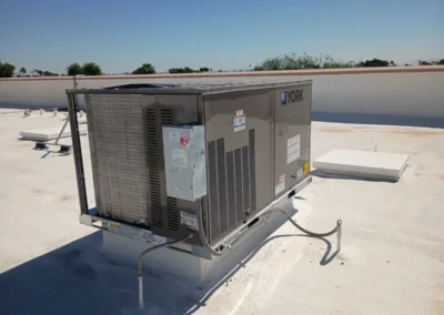 York rooftop HVAC unit on a Mesa, AZ property